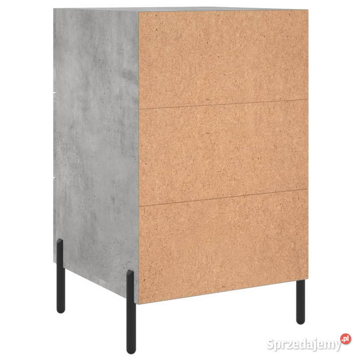 Szafka nocna szarość betonu 40x40x66 WM827672 Warszawa