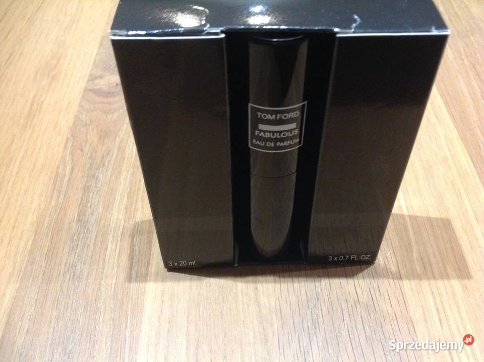 Perfum Męski TOM FORD FABULOUS edp 3x20 ml Dla mężczyzn Nowa Sól
