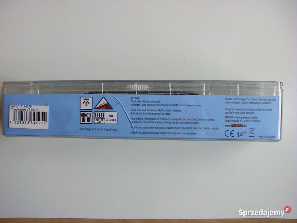 Brekina 64421 H0 VT 95 szynobus kolejowy Jaworzno