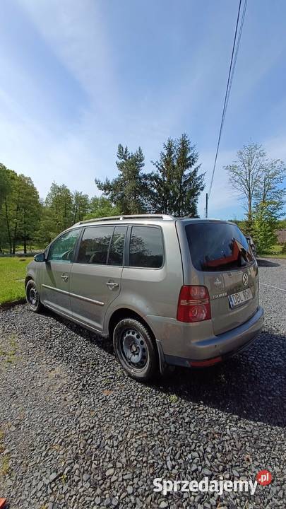 Volkswagen Touran 20 TDI 170 DSG 2010r przyciemniane szyby Gromadka