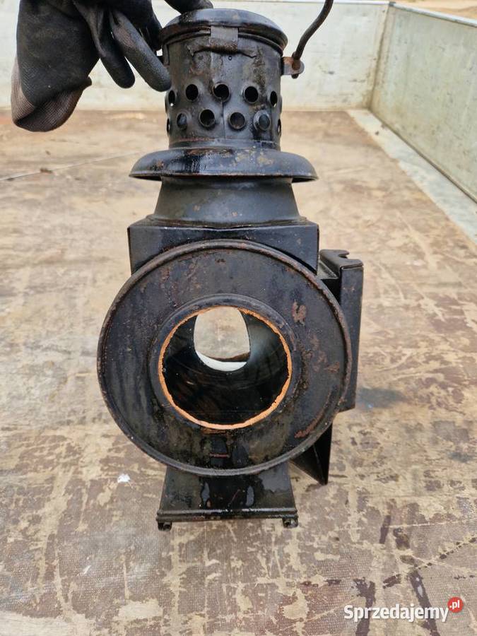 Stara lampa kolejowa Legnica
