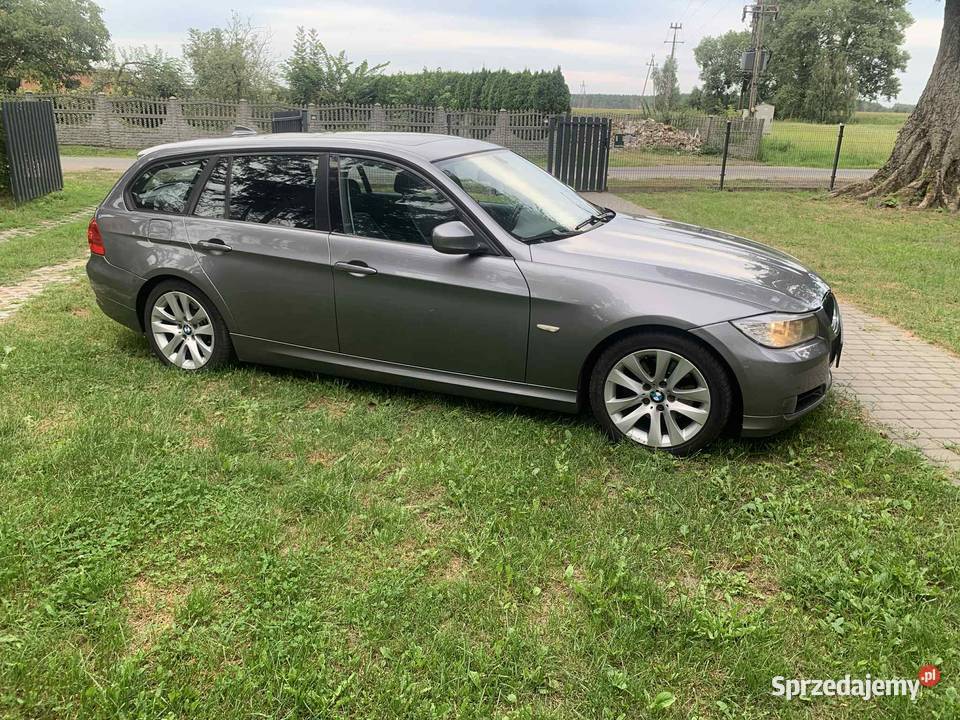 BMW E91 Touring automat skóra 2009 Seria 3 Strzałkowo