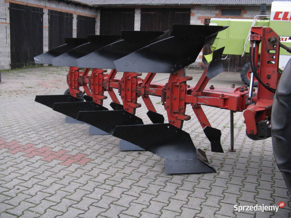 Gregoire Besson pług obrotowy 4 3 skibowy Kuhn nieuszkodzony Iwanowice