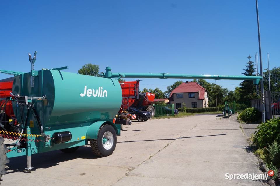 Paszowóz z podajnikiem Jeulin 85m3 transporter Rokiciny