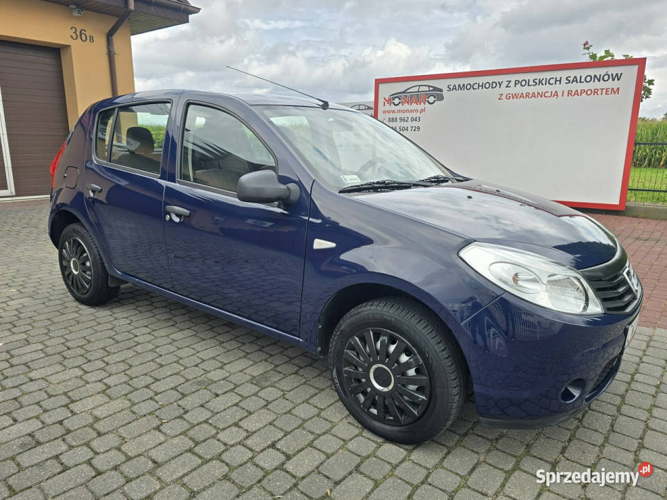 Dacia Sandero 12 75 Benzyna Jeden właściciel 10 Nasiegniewo sprzedam