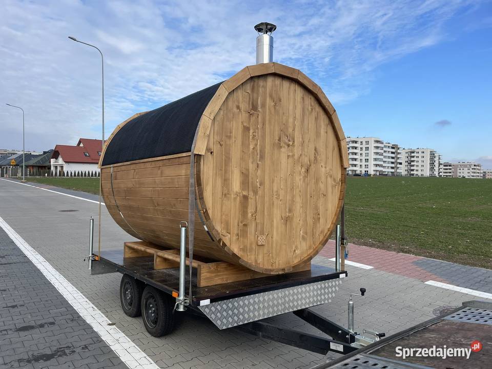 Sauna z przyczepą Łomża