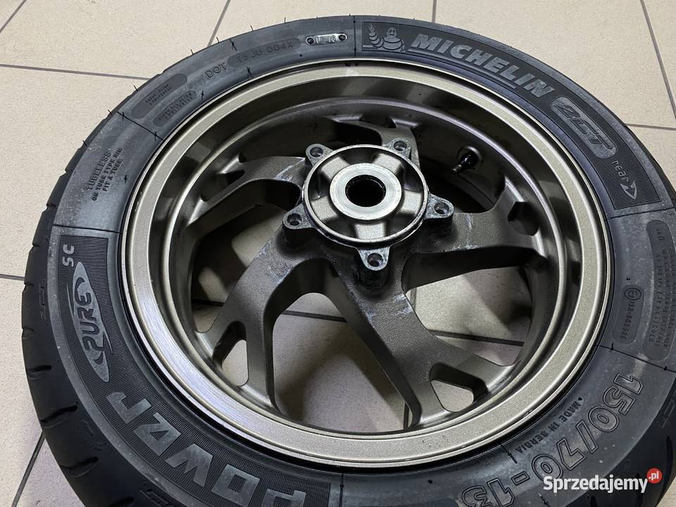 Felga koło tył Suzuki Burgman 400 K7 małopolskie Brzeszcze sprzedam