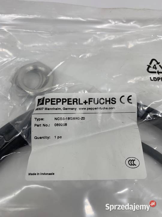 Pepperl Fuchs 089258 NCB518GM40Z0 Czujnik Pozostałe Elektryka Warszawa