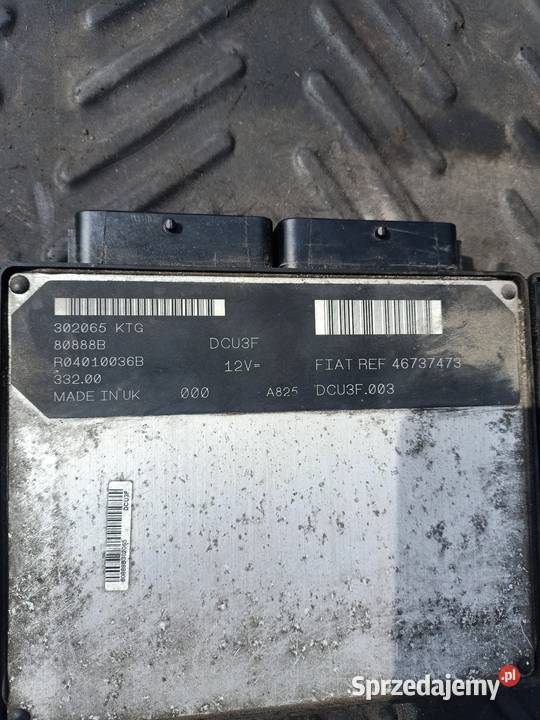 Sterownik silnika Fiat Doblo I 19 D osobowe Szczecin sprzedam