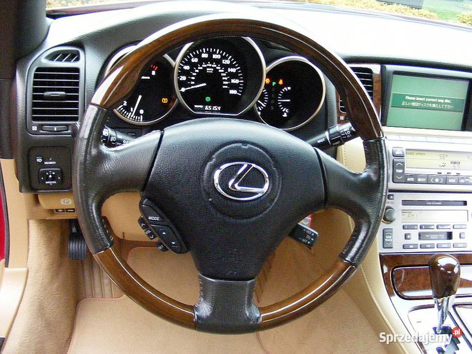 Lexus SC SC430 mały przebieg V8286 unikalna 4300cm3 mazowieckie Warszawa