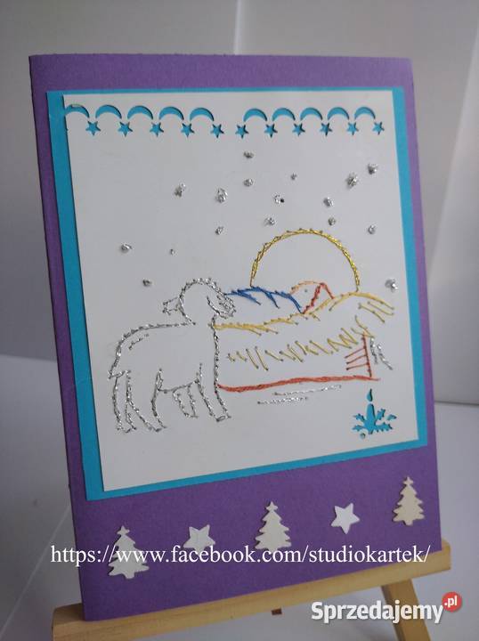 Kartki Boże Narodzenie hand made Białystok