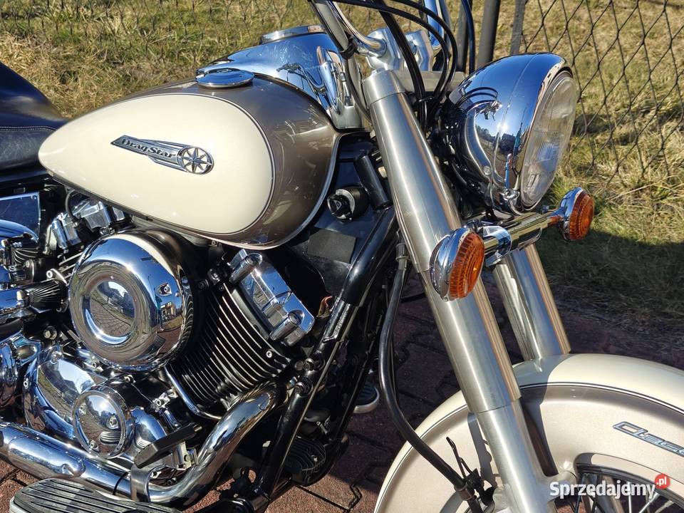Yamaha XVS 650 Drag Star Classic RATY TRANSPORT 24000km małopolskie Libiąż