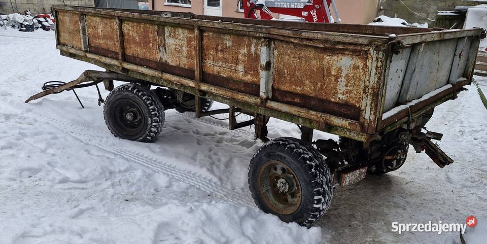 Przyczepa wywrotka autosan d35m nieuszkodzony świętokrzyskie Waśniów