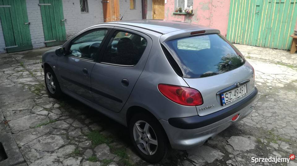 Peugeot 206 uszkodzony blokada skrzyni biegów Zabrze