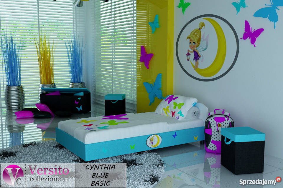 Łóżko dziecięce z materacem łózko dziecka Lubin