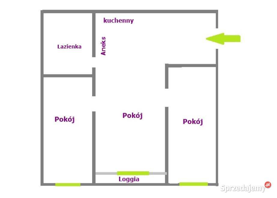 Zaporoska Sky Tower 3 pokoje Wrocław sprzedam