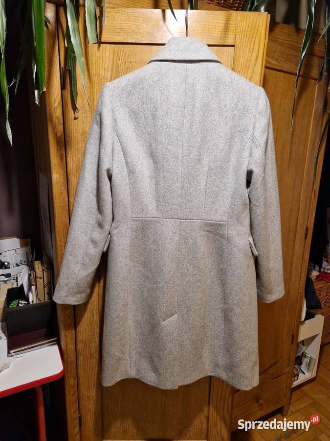 Płaszcz wełniany prawie nowy Lipnica Górna