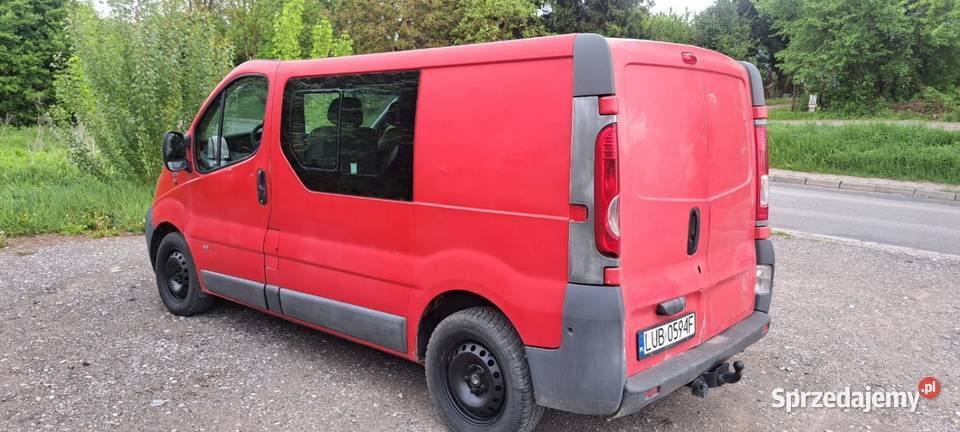 Renault Trafic 19 Dci 100 6 osób klima hak Napęd przednia oś