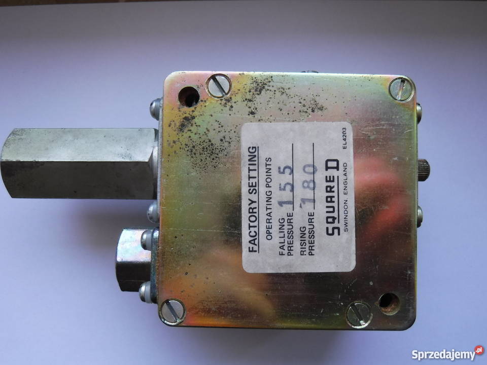 SQUARE D 9012 type ACW2 PRESSURE SWITCH Szydłowiec
