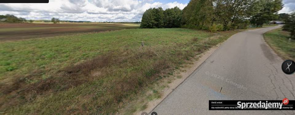 Działka budowlana 6055 m Józefowo gmina Nowinka