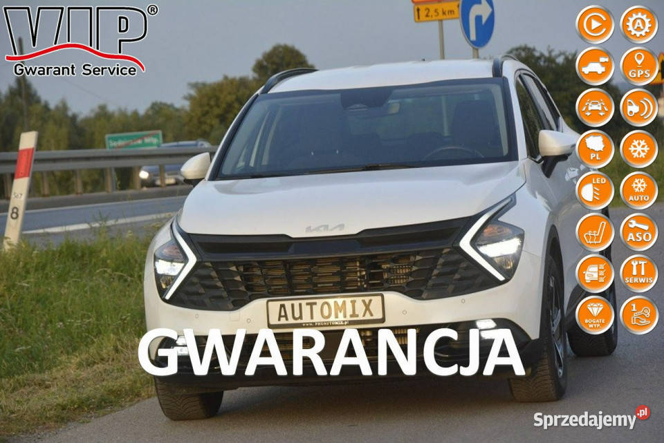 Kia Sportage 16CRDi MHEV LED gwarancja przebiegu serwisowany w ASO Sędziszów Małopolski