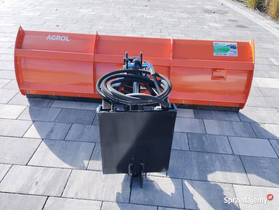 Pług śnieżny 150 do miniciągnika hydrauliczny Łagów