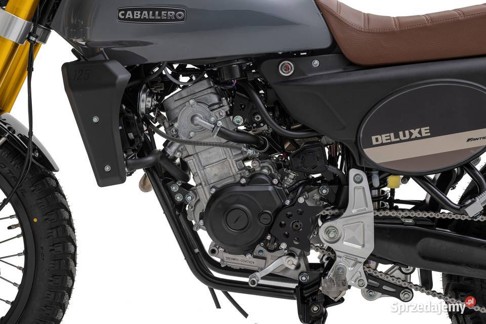 Fantic Caballero 125 Scrambler Deluxe MY26 szary Yamaha Szczecin sprzedam