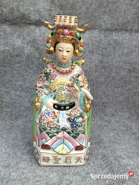 Duże chińskie figurki z porcelany wielkopolskie Leszno