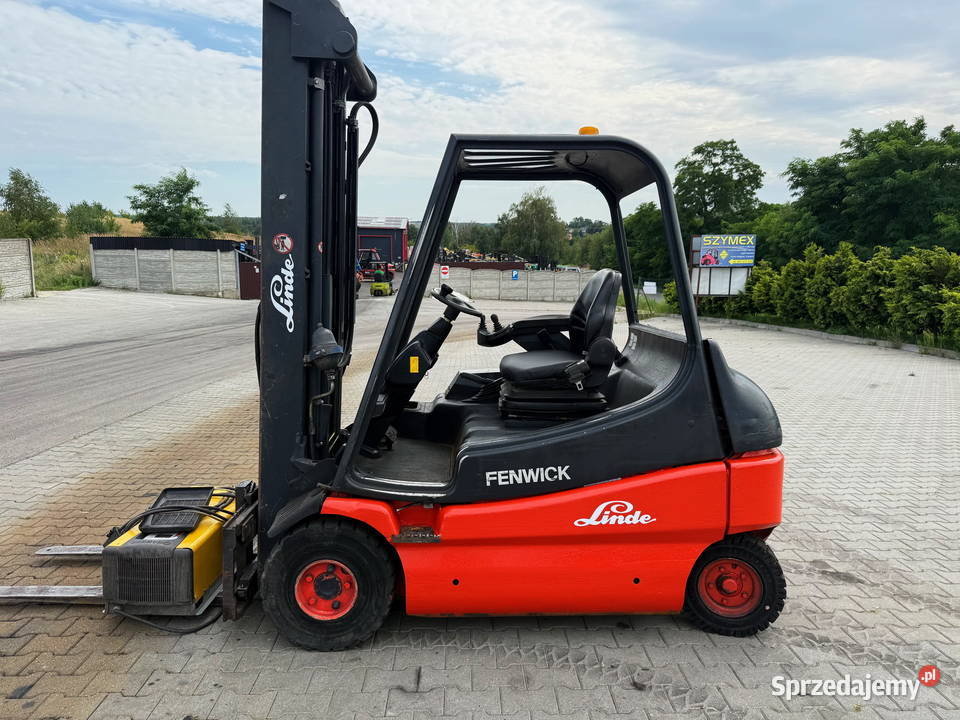 wózek widłowy elektryczny LINDE E25 Triplex 590m