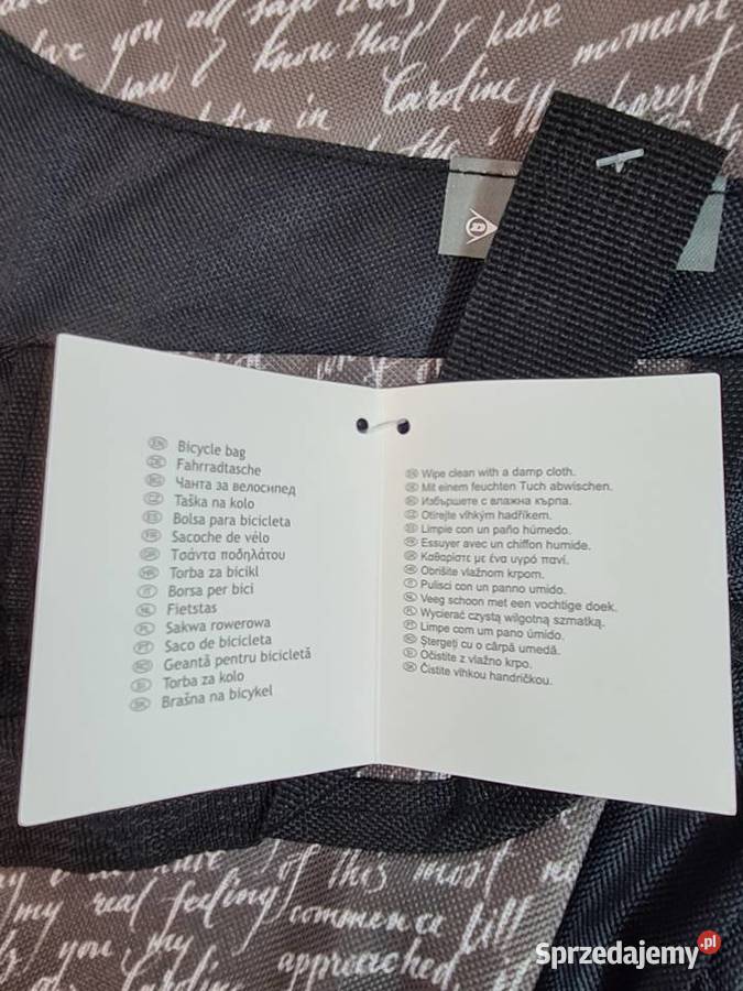 Torba rowerowa piknikowa 20l Dunlop Krasne-Lasocice