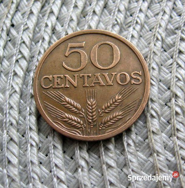 Portugalia 50 Centavos 1972r Kalisz