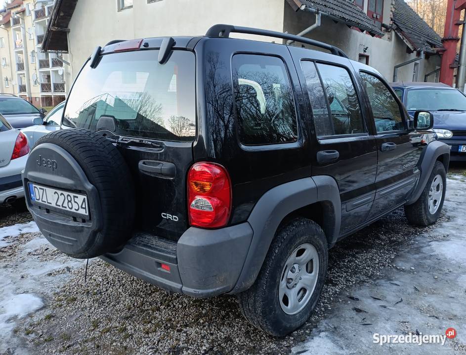 Jeep Cherokee 28 CRD 2004r Zarejestrowany dolnośląskie Wojcieszów sprzedam