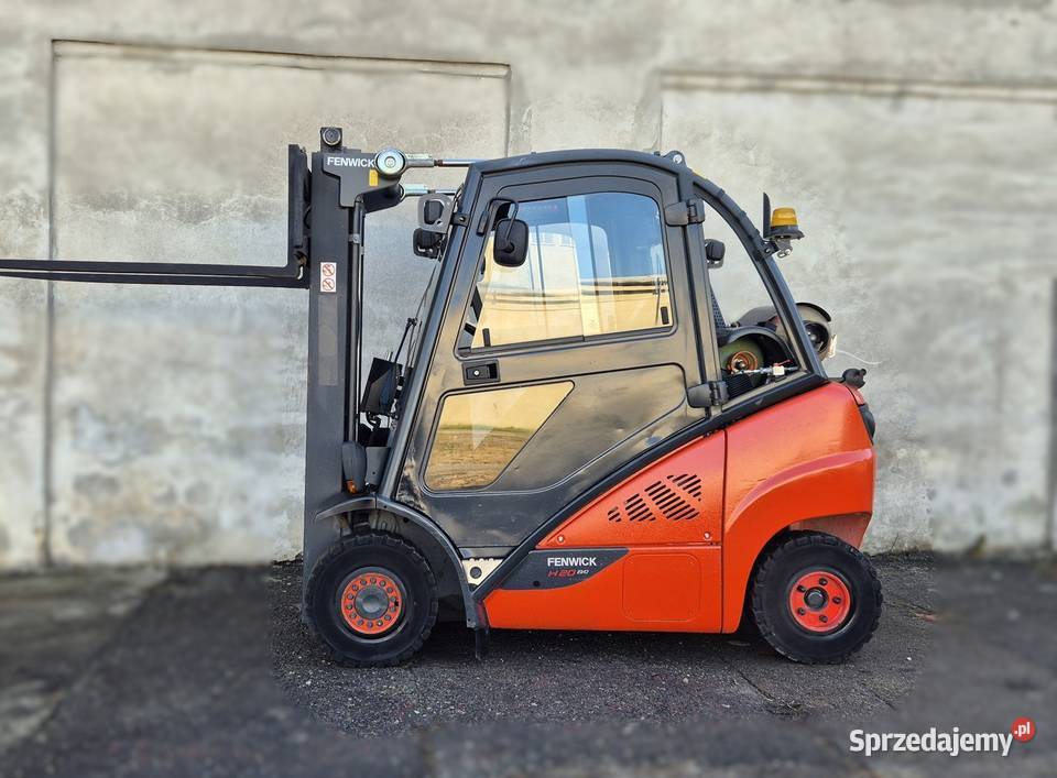 Linde H20600 wolny skok KABINA 4 sekcje LEASING kabina Rybnik