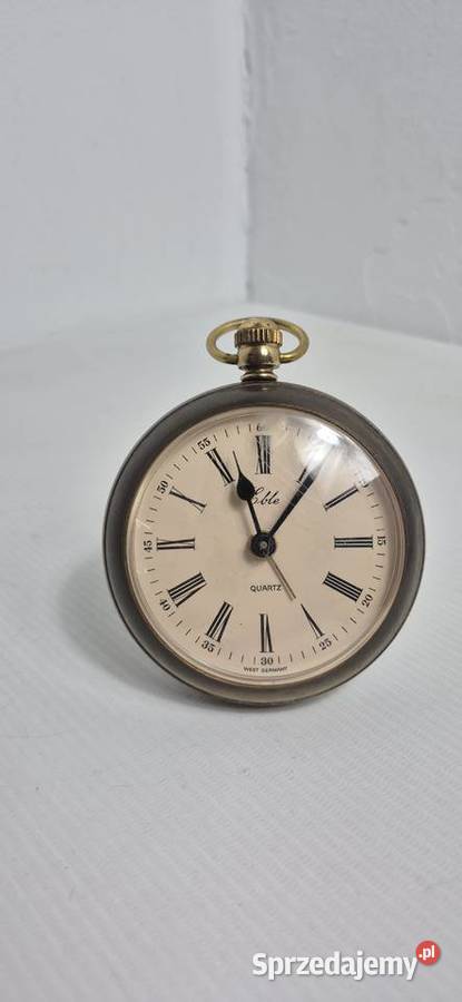 Vintage Budzik Eble Kula West Germany Sprawny