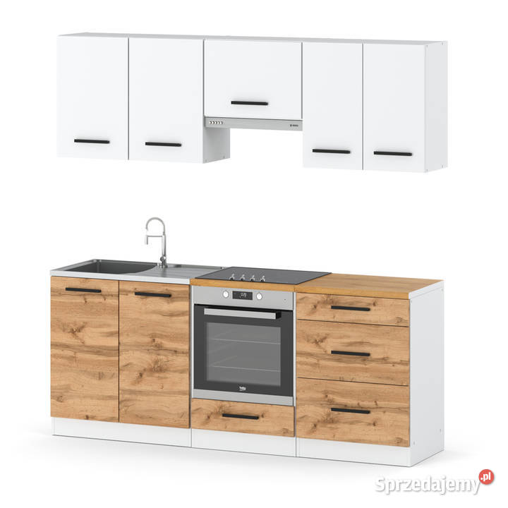 Kuchnia Mała Pojemna Modułowa Z Blatem 20m 200cm