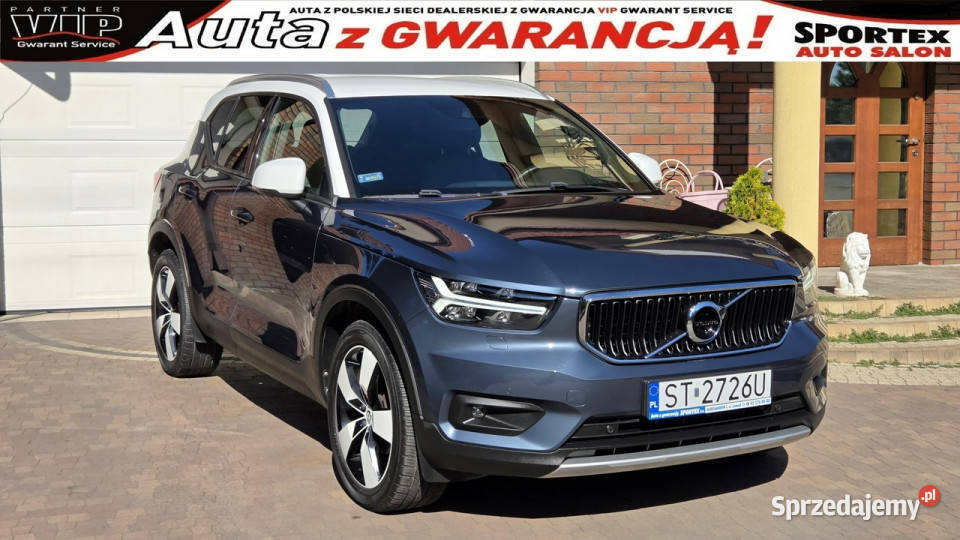 Volvo XC 40 T3 163 Momentum Pro dodatki Salon I serwisowany w ASO Aleksandrów Łódzki