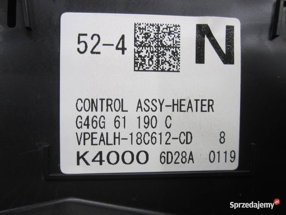 MAZDA 6 III GJ 16r panel klimatyzacji G46G61190C Kielce