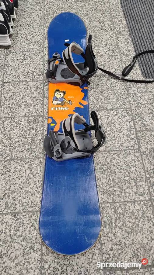 Deska snowboardowa NITRO 150 wiązania RACE Dębica