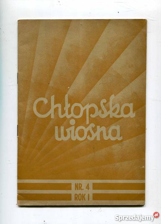 Chłopska wiosna 4 I Czasopismo Społeczno