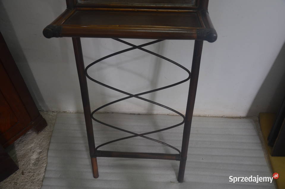 lustro z półkami z bukowego drewna Bydgoszcz sprzedam