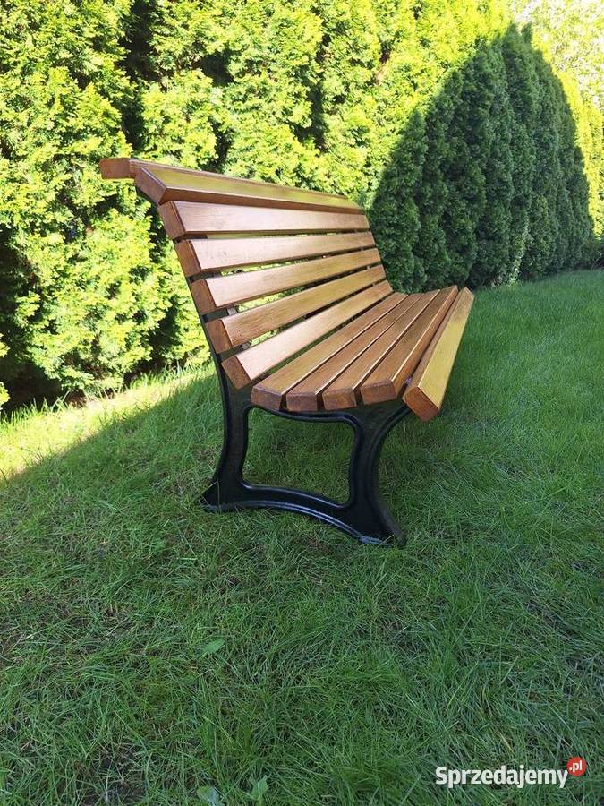 Ławka ogrodowa nogi żeliwneŁódzka Ożarów Mazowiecki sprzedam