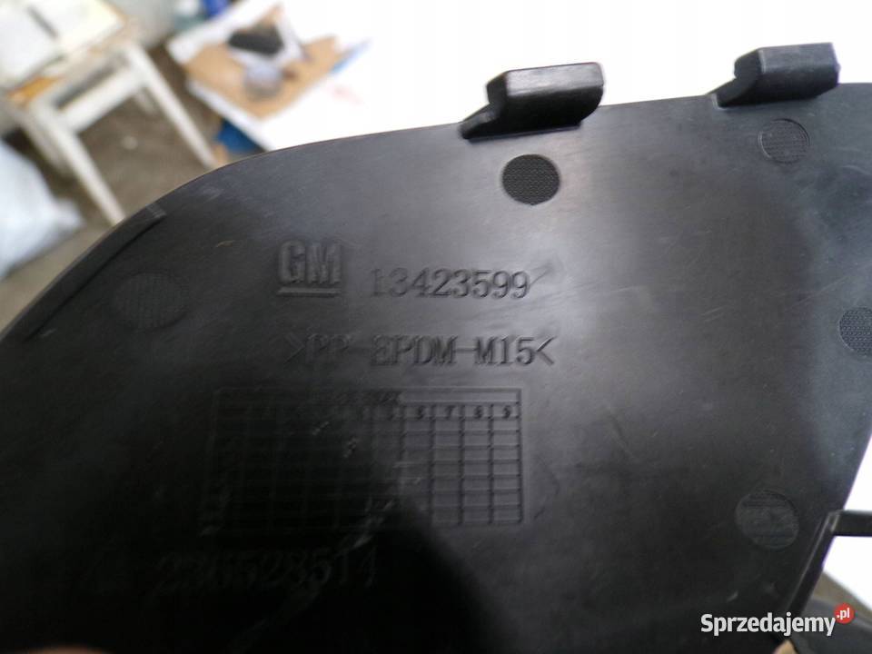 OPEL ASTRA K ZAŚLEPKA ZDERZAK HAK PRZÓD 13423599 Zderzaki