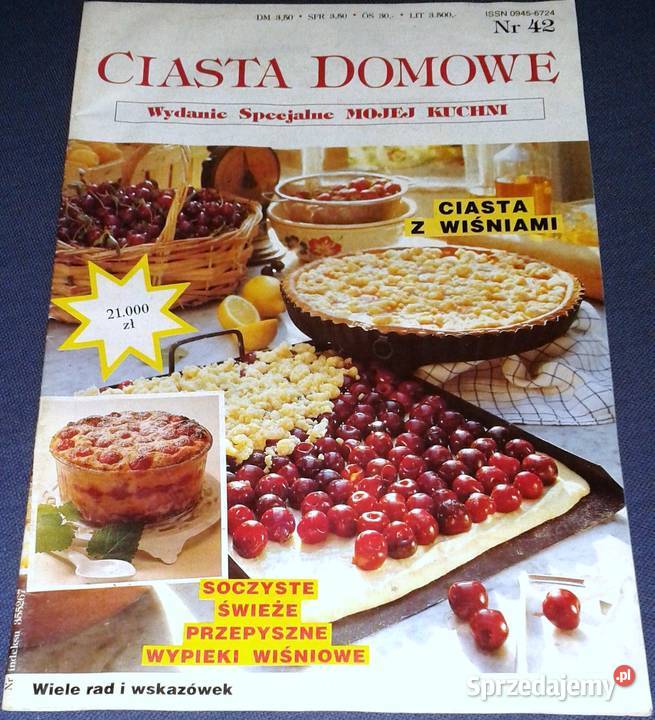 Ciasta domowe mojej kuchni 421994 Rok wydania 1994 Pozostałe Chełm