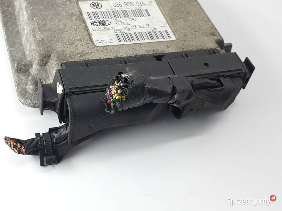 Sterownik Silnika Komputer Skoda Fabia I Seat Części samochodowe Łódź