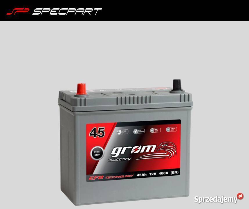Akumulator GROM EFB STARTSTOP 45Ah 460A Japan