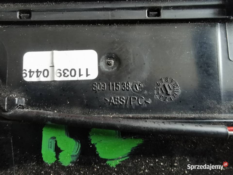 Kratka nawiewu vw passat b7 cc środkowa
