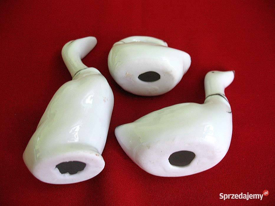 Gęś Rodzina trzech gąsek 8 i 55 i 45 Porcelana Siedlce