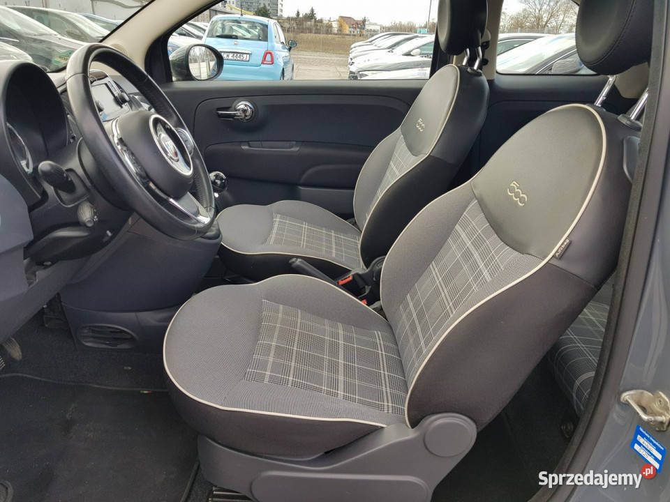 Fiat 500 12 Benzyna Klima Panorama Tempomat 2/3 kujawsko-pomorskie Włocławek