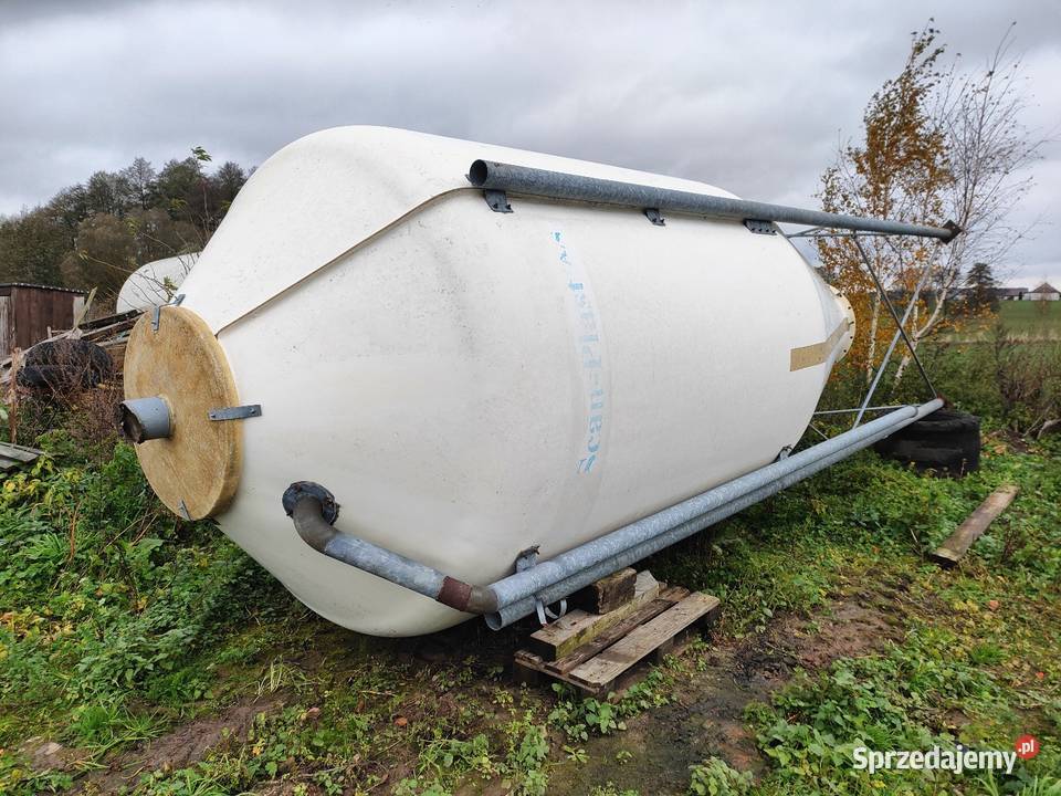 Silos paszowy 18M3 poliwęglan z Danii Rolnictwo Wąbrzeźno