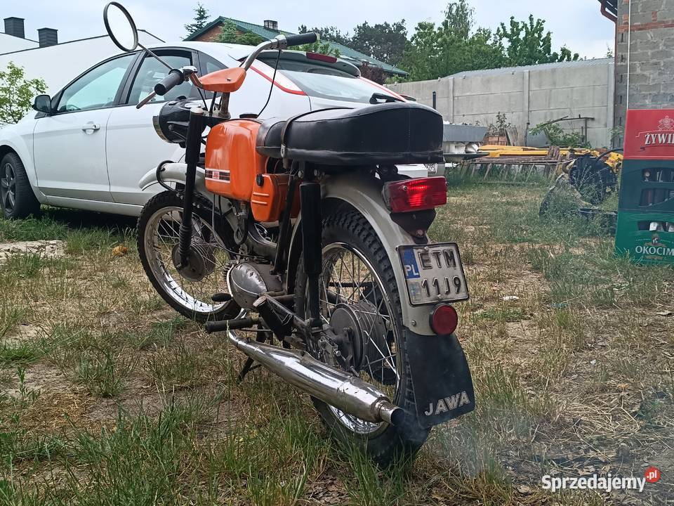 Jawa mustang 50 73r zarejestrowana Rok produkcji 1973 Przesiadłów sprzedam
